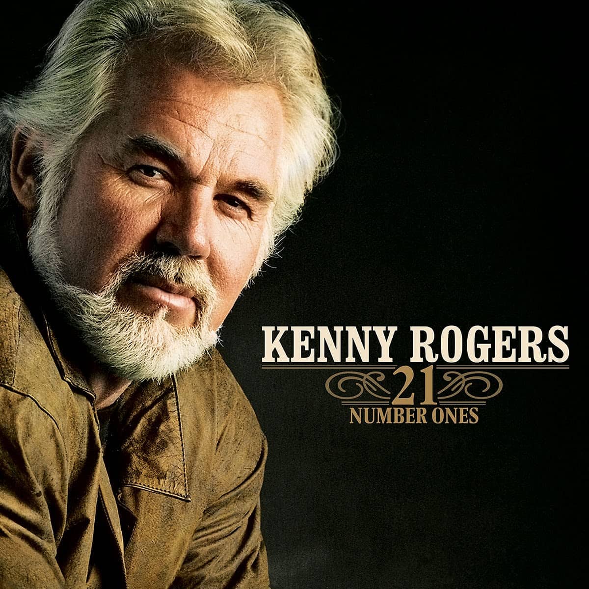 An image of the album KENNY ROGERS - 21 NUMBER ONES