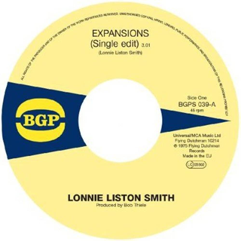 LONNIE LISTON SMITH - EXPANSIONS / A CHANCE FOR PEACE (SINGLE EDIT)