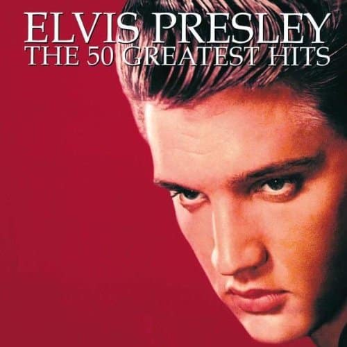 An image of the album ELVIS PRESLEY - THE 50 GREATEST HITS