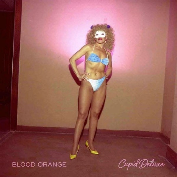 blood orange cupid deluxe vinyl record on the jungle floor