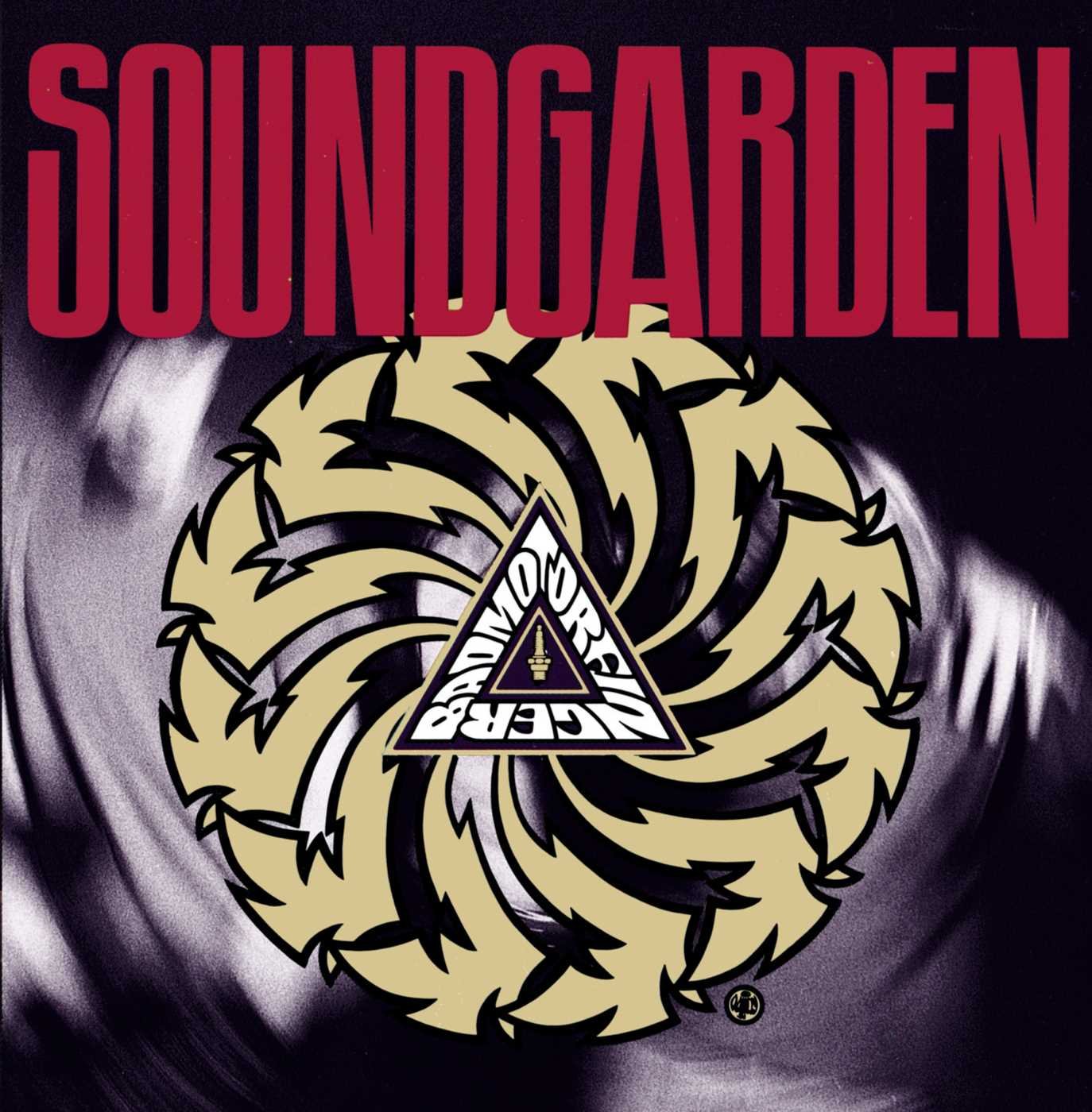 soundgarden badmotorfinger vinyl record on the jungle floor