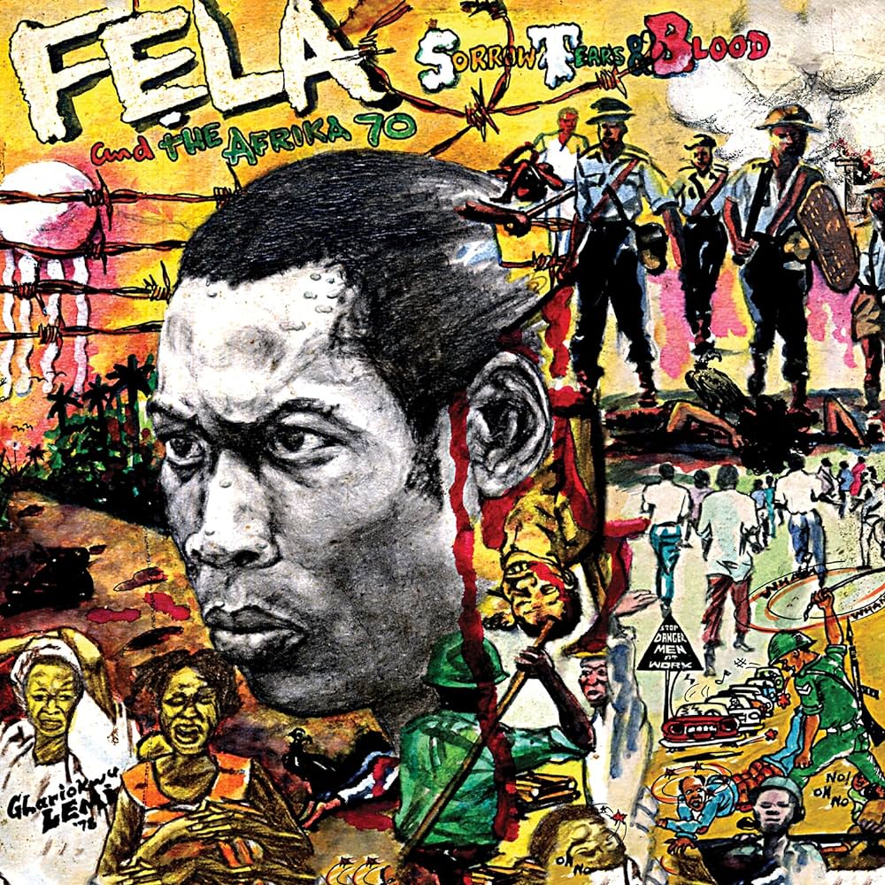 An image of the album Fela Kuti-Sorrow Tears & Blood