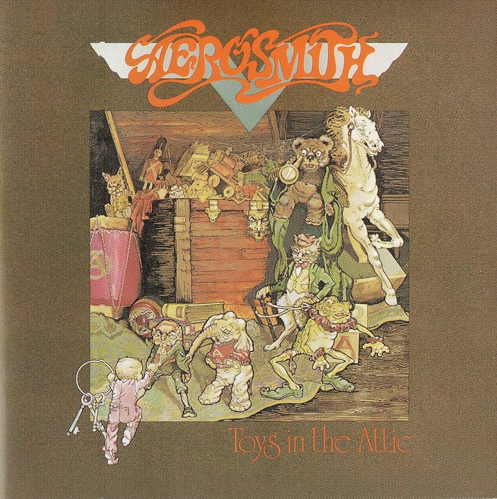An image of the album AEROSMITH -TOYS IN THE ATTIC