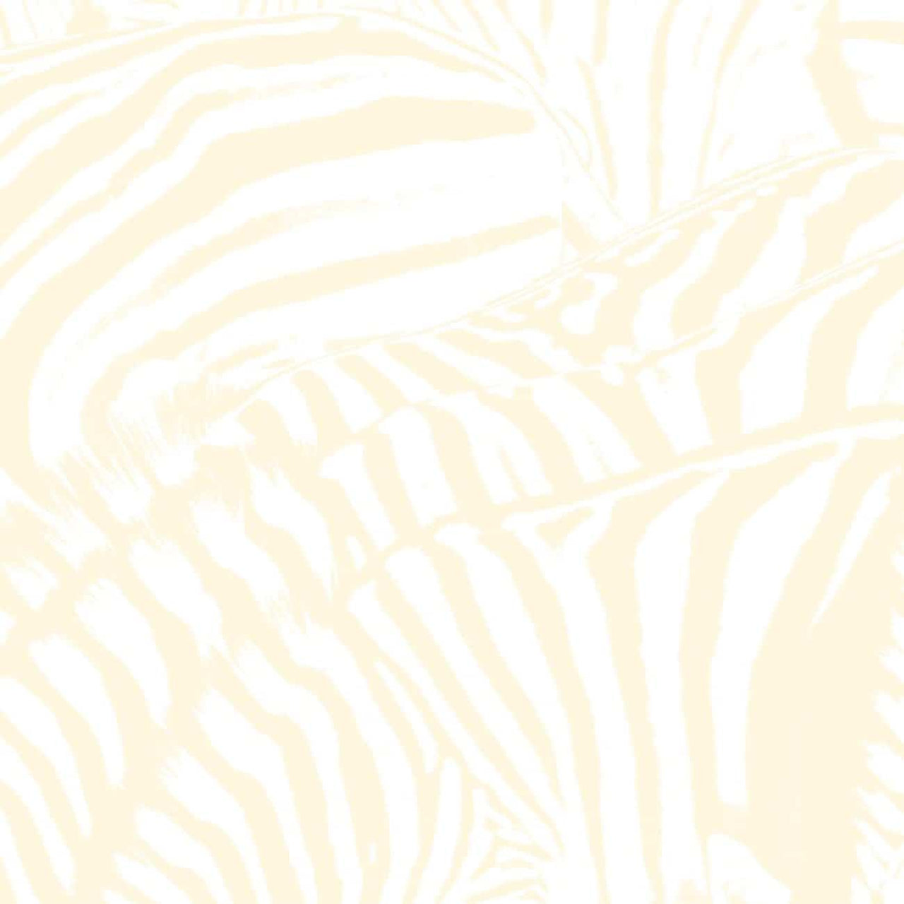 White and beige wallpaper akmost like a zebra print