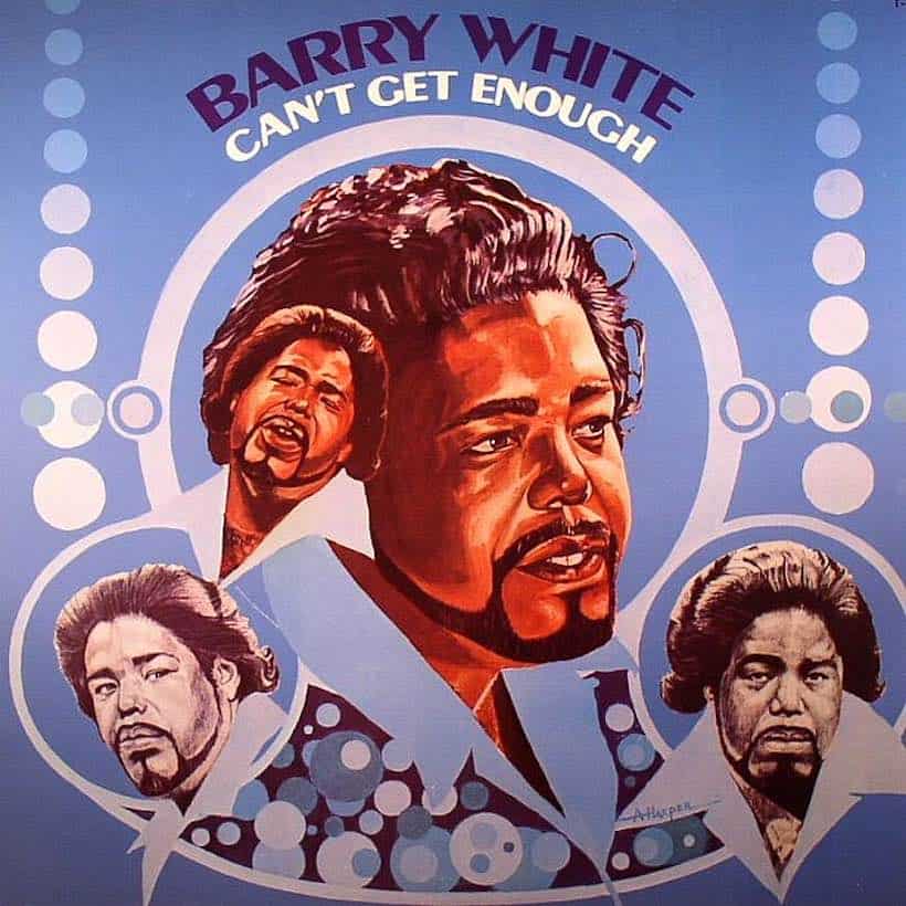 An image of the album BARRY WHITE - CAN'T GET ENOUGH