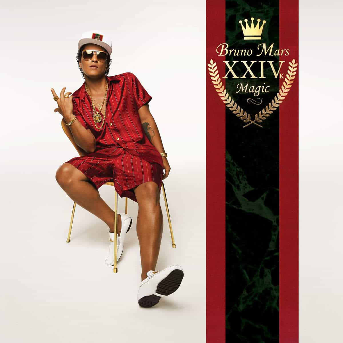 An image of the album BRUNO MARS - 24K MAGIC