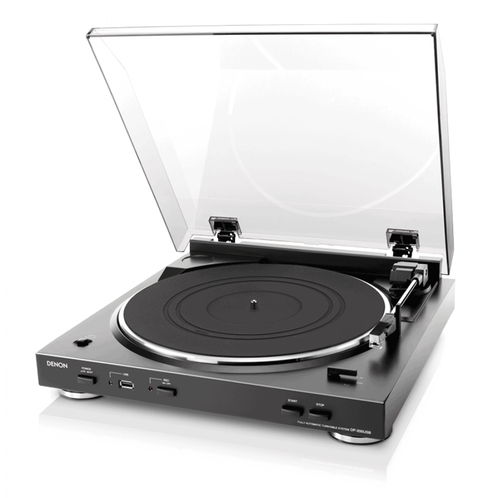 An image of the album DENON: DP-200USB TURNTABLE