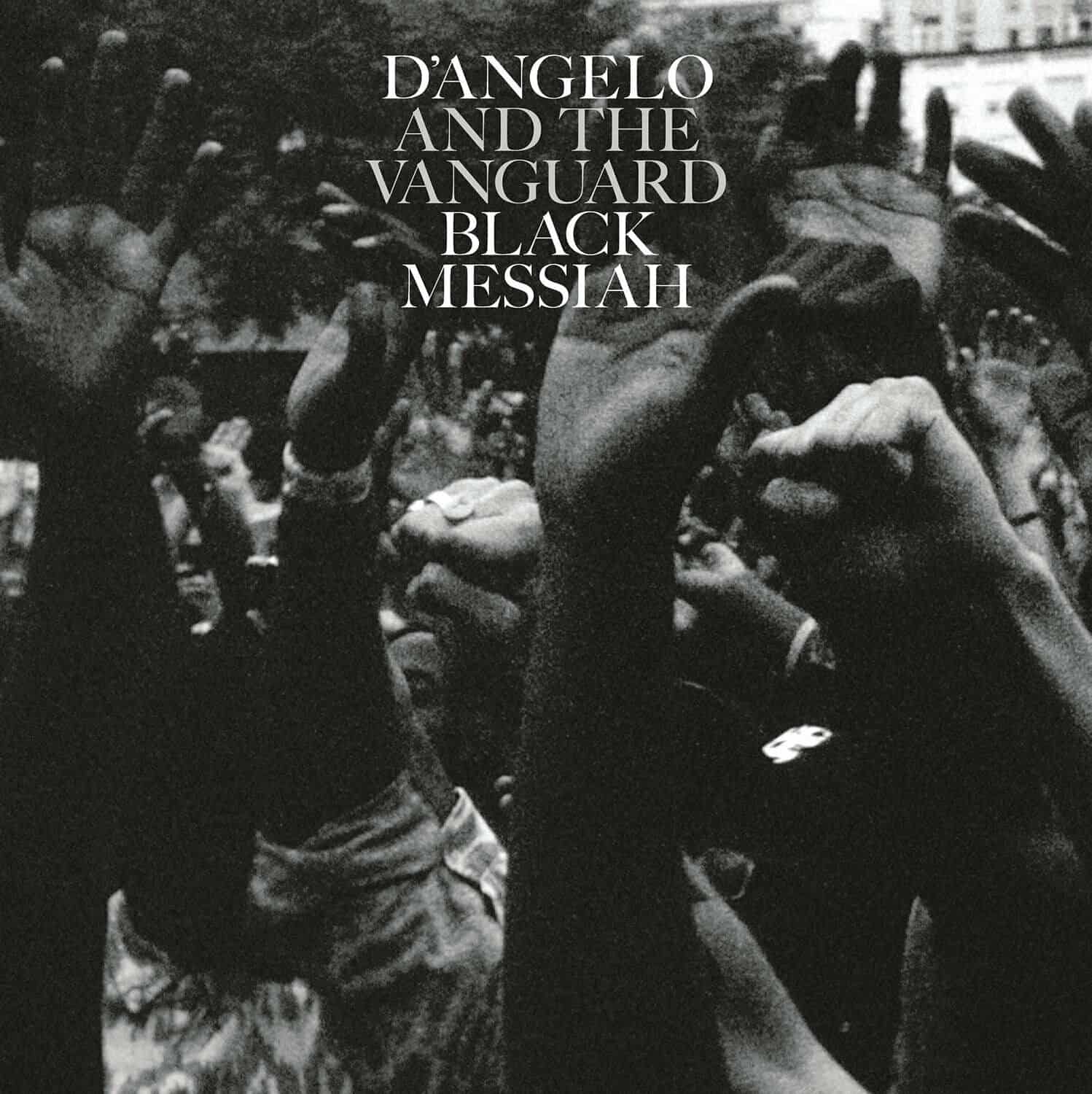 Album cover featuring the title "Dongleo Vandard" prominently displayed in an elegant font on a picture of people raisingn their hands.