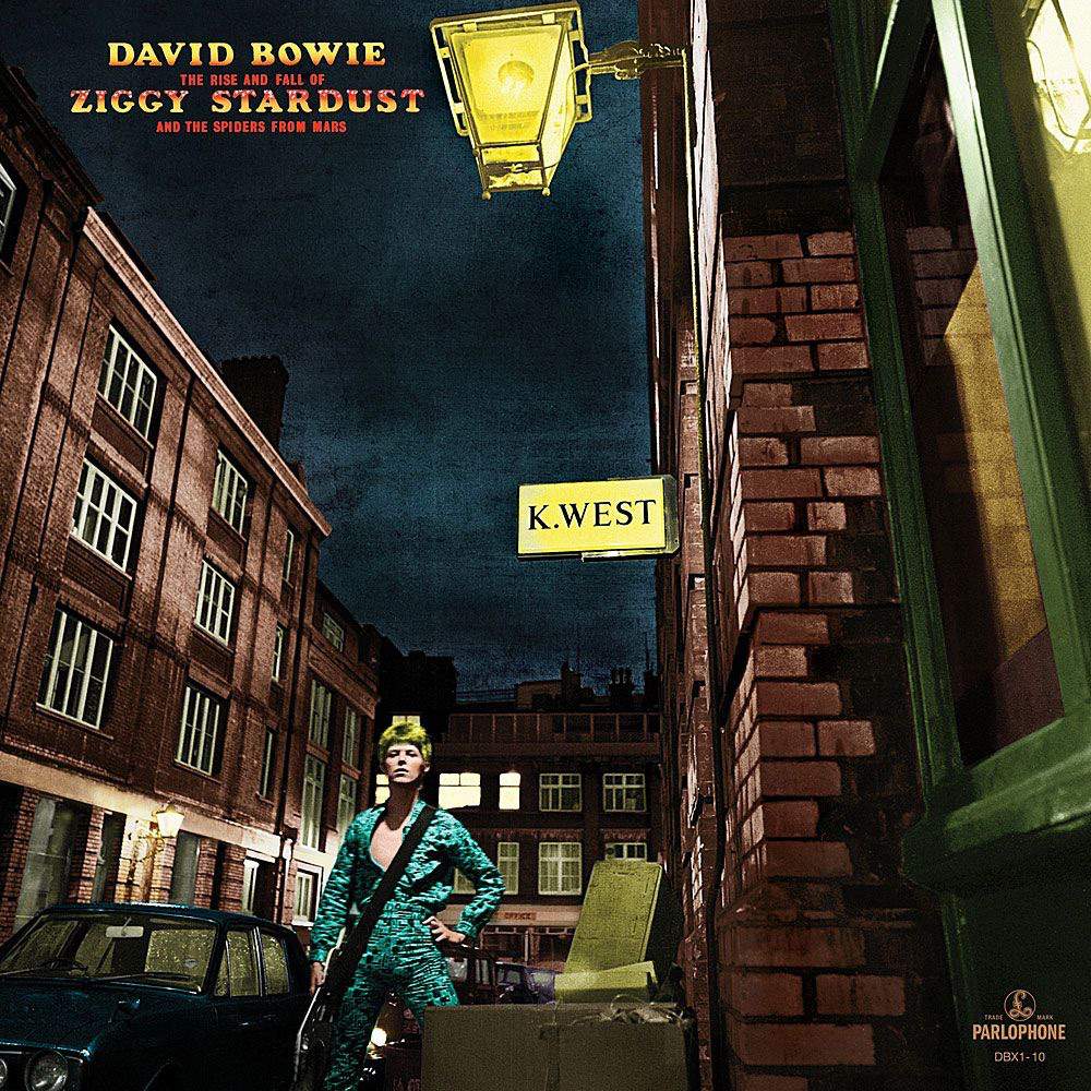 album cover of David Bowie - The Rise and Fall of Ziggy Stardust and the Spiders from Mars (1LP/180g/2016) Vinyl Record