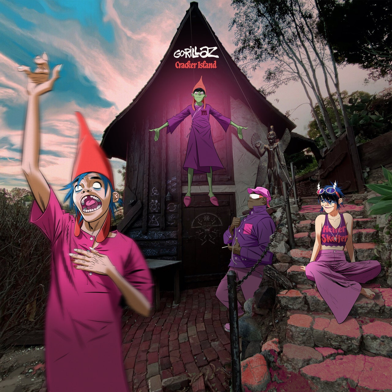 album cover of GORILLAZ - CRACKER ISLAND