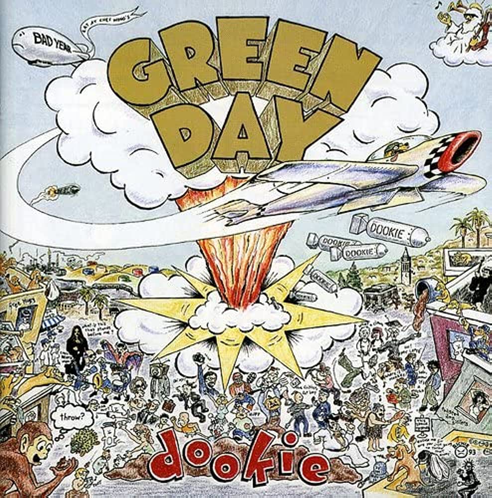 album cover of Green Day - Dookie