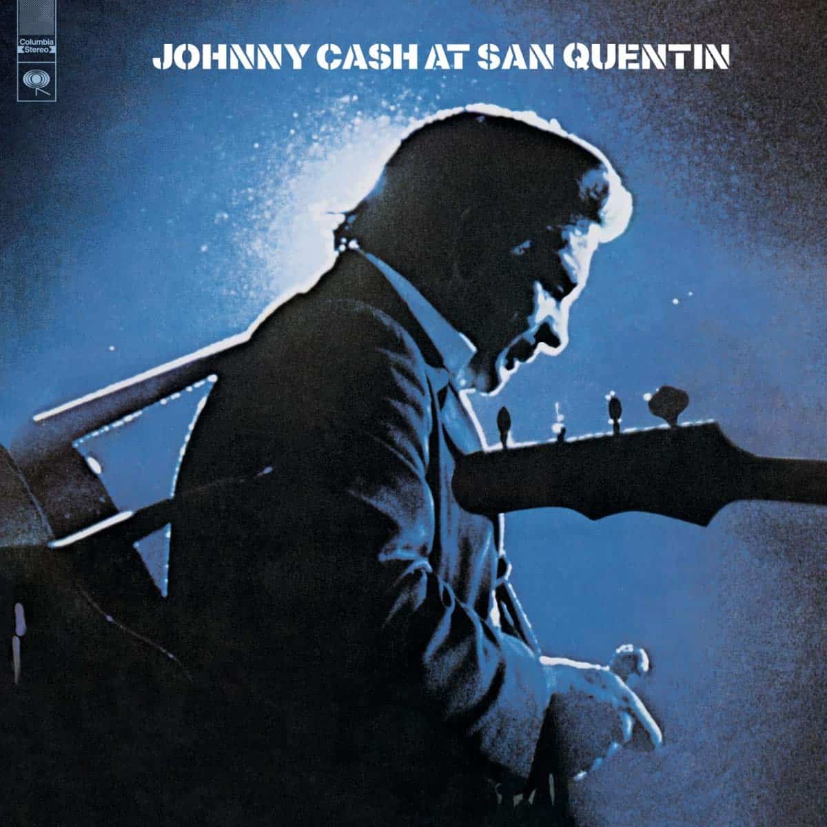 An image of the album JOHNNY CASH - AT SAN QUENTIN