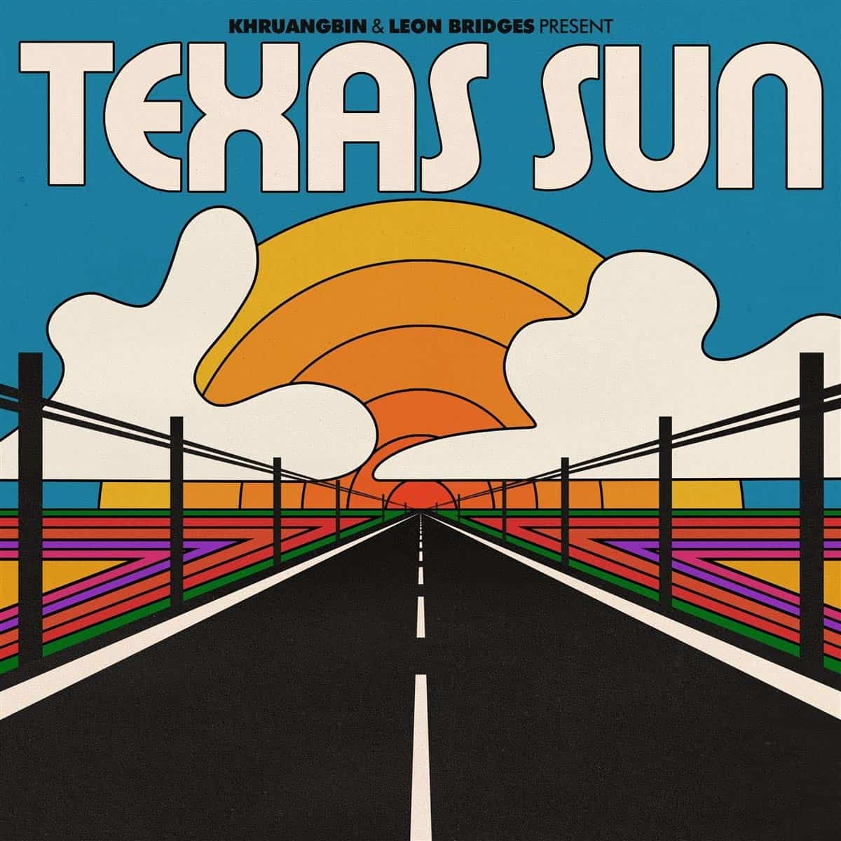 Vinyl Record of Khruangbin & Leon Bridges - Texas Sun