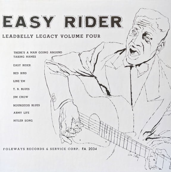LEAD BELLY EASY RIDER On the Jungle Floor