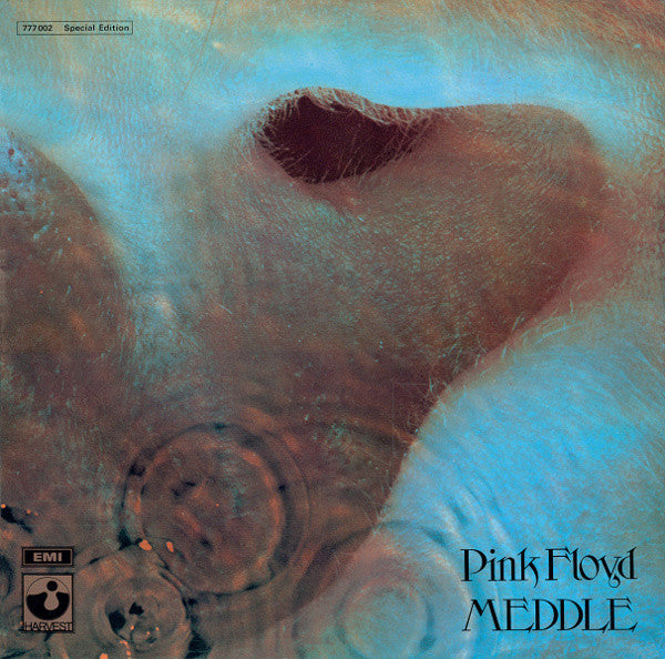 pink floyd meddle 1lp 180g gat 2016 vinyl record on the jungle floor