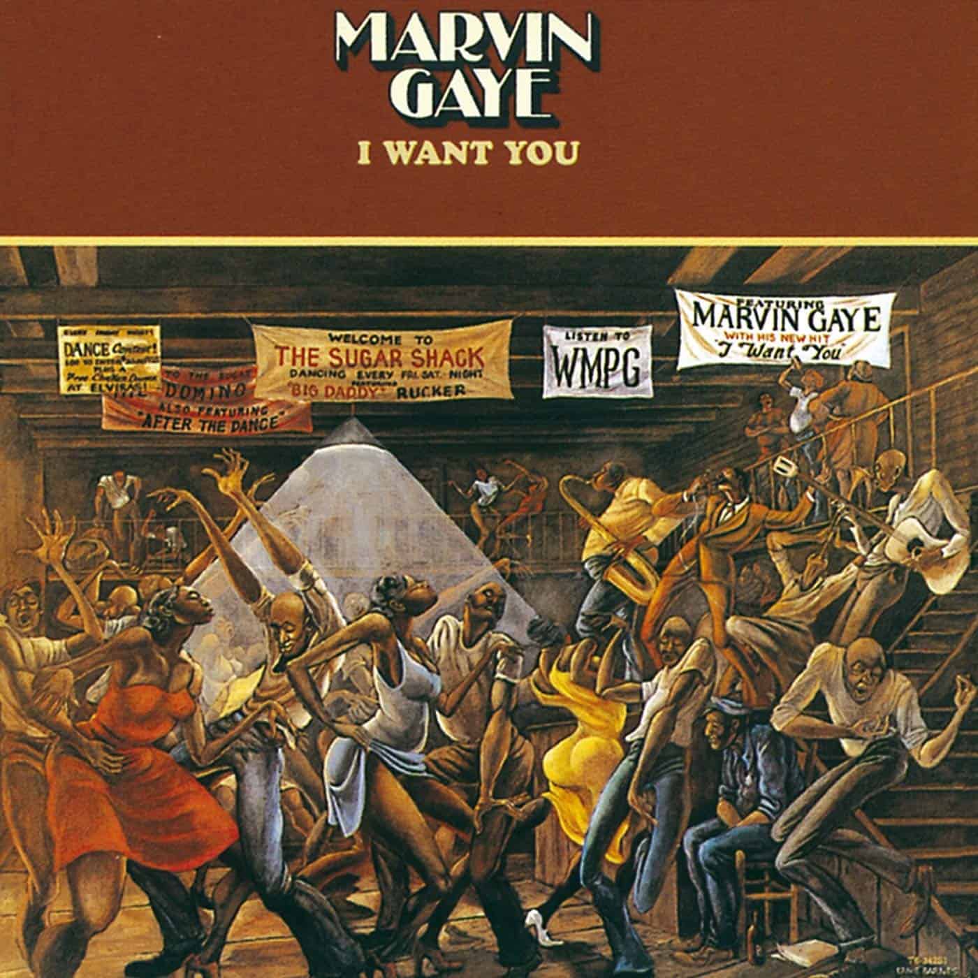 An image of the album Marvin Gaye - I Want You