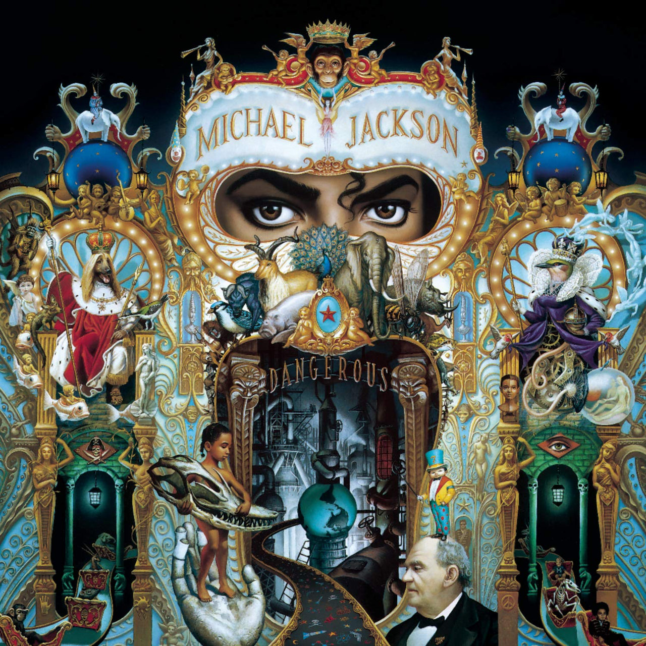 album cover of Michael Jackson - Dangerous (2LP/Limited/Red Vinyl)