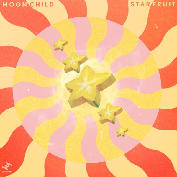 moonchild starfruit vinyl record on the jungle floor