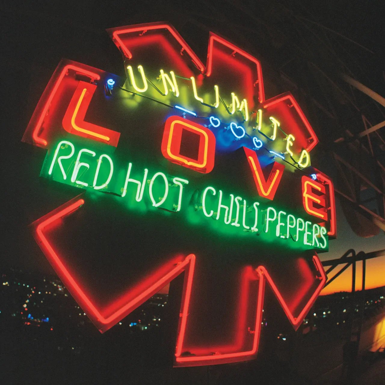 An image of the album RED HOT CHILI PEPPERS - UNLIMITED LOVE (LIMITED EDITION, WHITE)