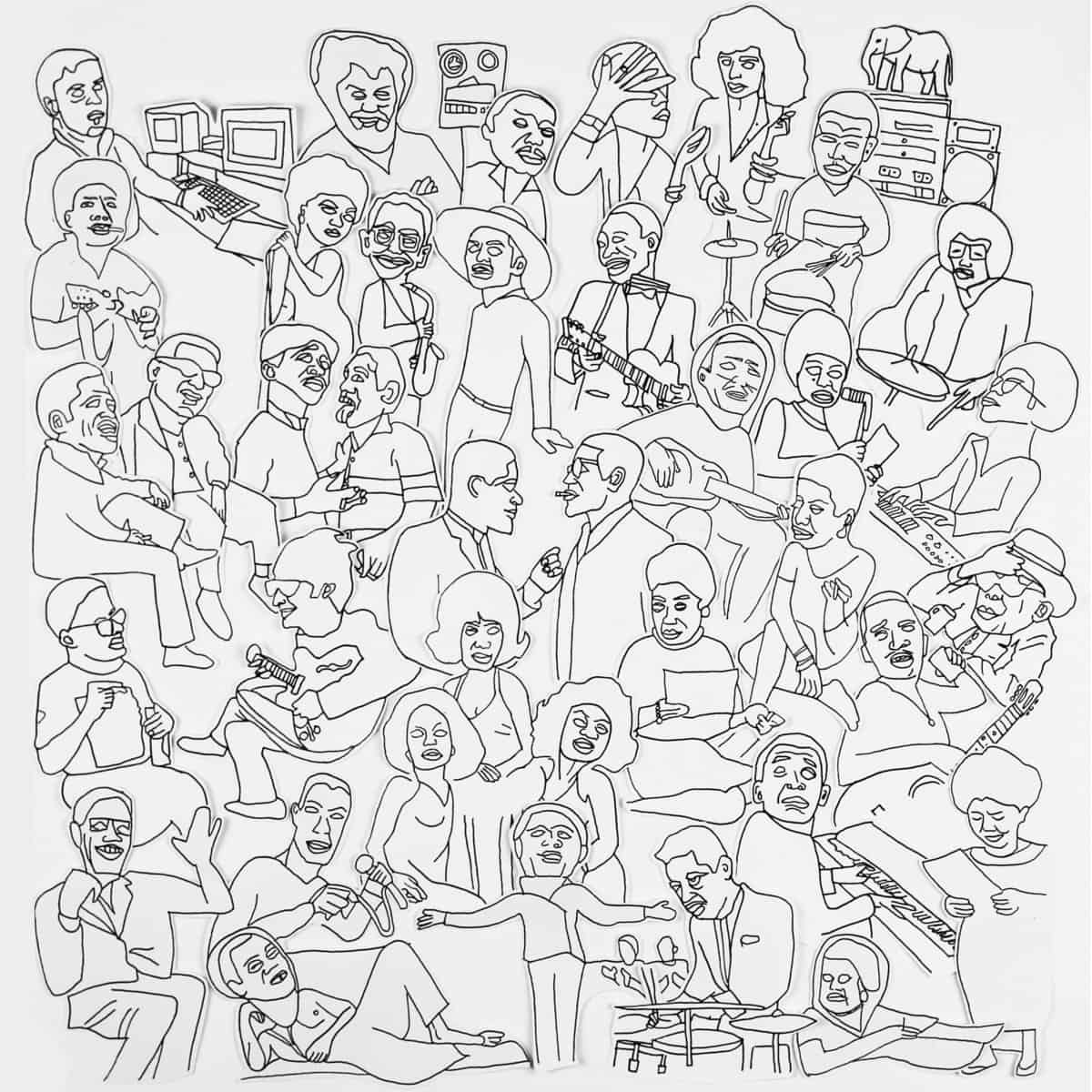 An image of the album Romare - Projections