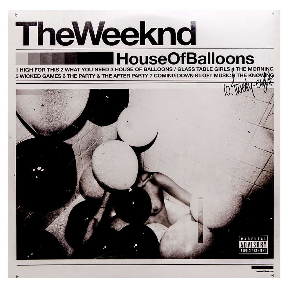 THE WEEKND - HOUSE OF BALLOONS