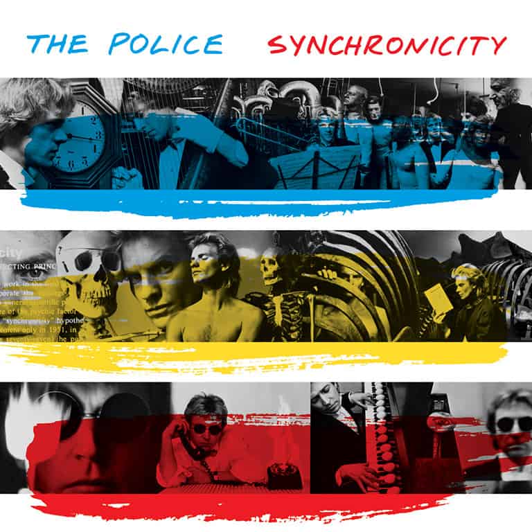 An image of the album THE POLICE - SYNCHRONICITY