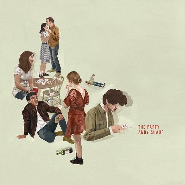 An image of the album ANDY SHAUF - THE PARTY