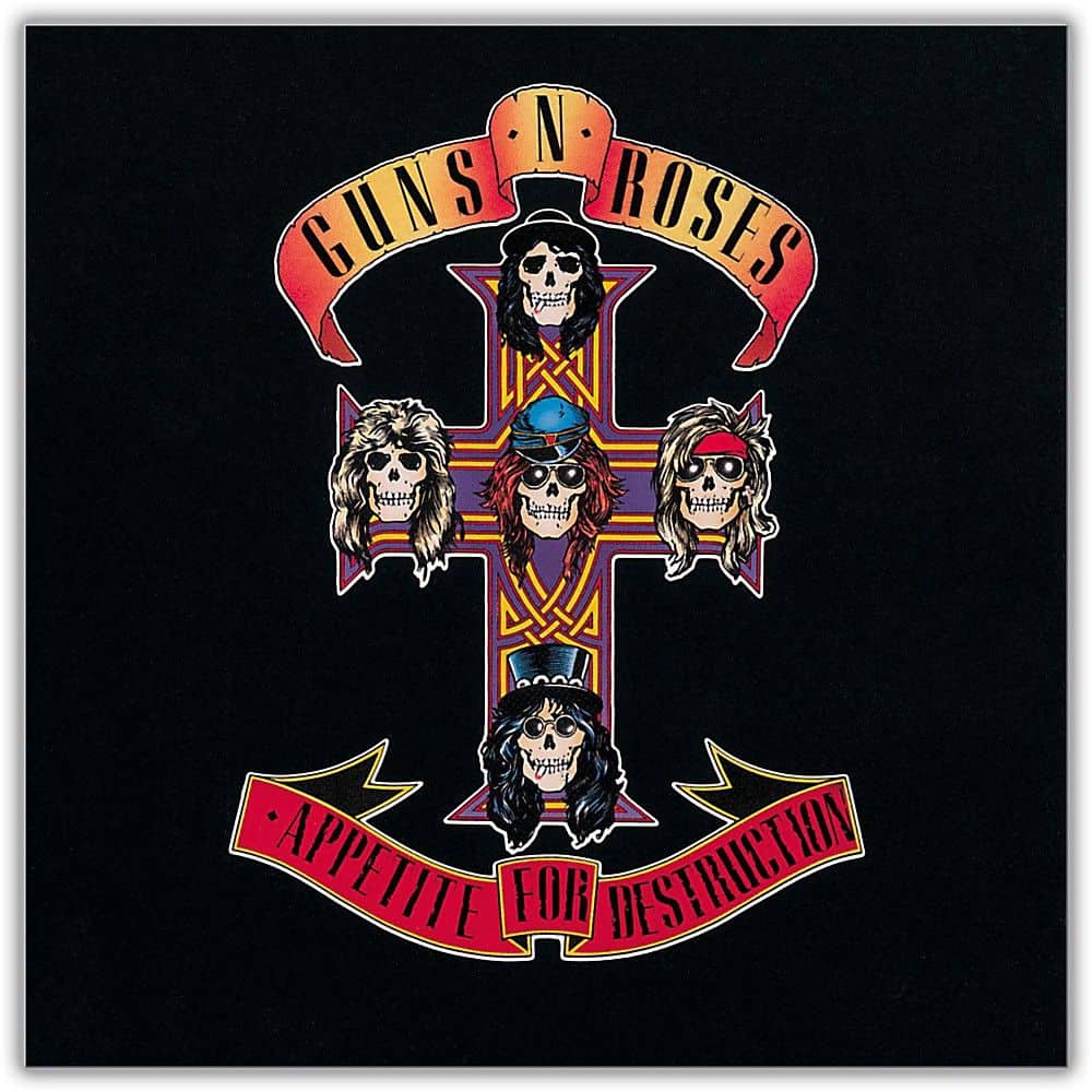 An image of the album GUNS N' ROSES - APPETITE FOR DESTRUCTION (2LP)