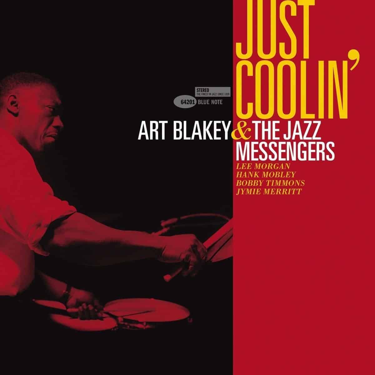 An image of the album ART BLAKEY & THE JAZZ MESSENGERS - JUST COOLIN'