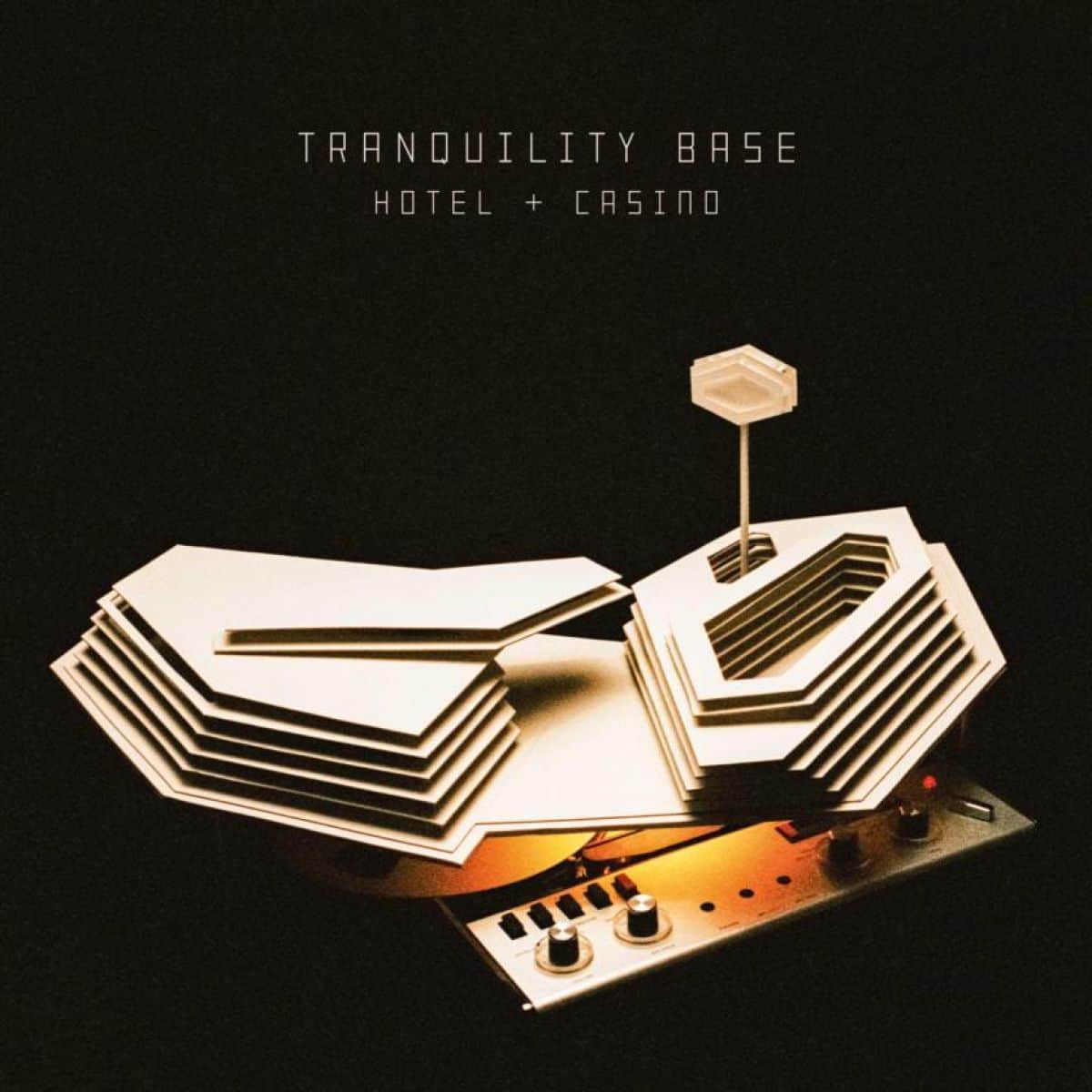 An image of the album ARCTIC MONKEYS - TRANQUILITY BASE HOTEL & CASINO (CLEAR VINYL)