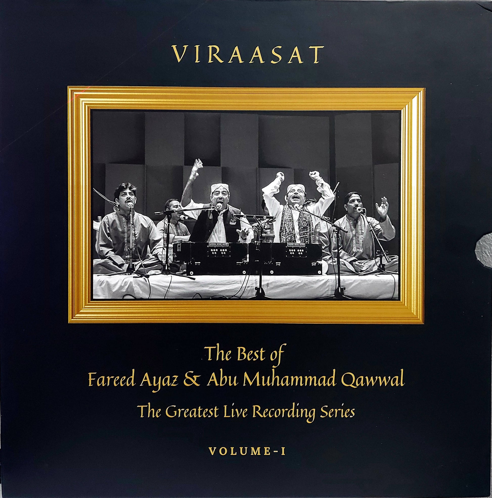 An image of the album VIRAASAT - THE BEST OF FAREED AYAZ & ABU MUHAMMAD QAWWAL