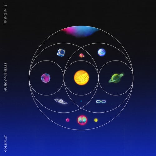 An image of the album COLDPLAY - MUSIC OF THE SPHERES