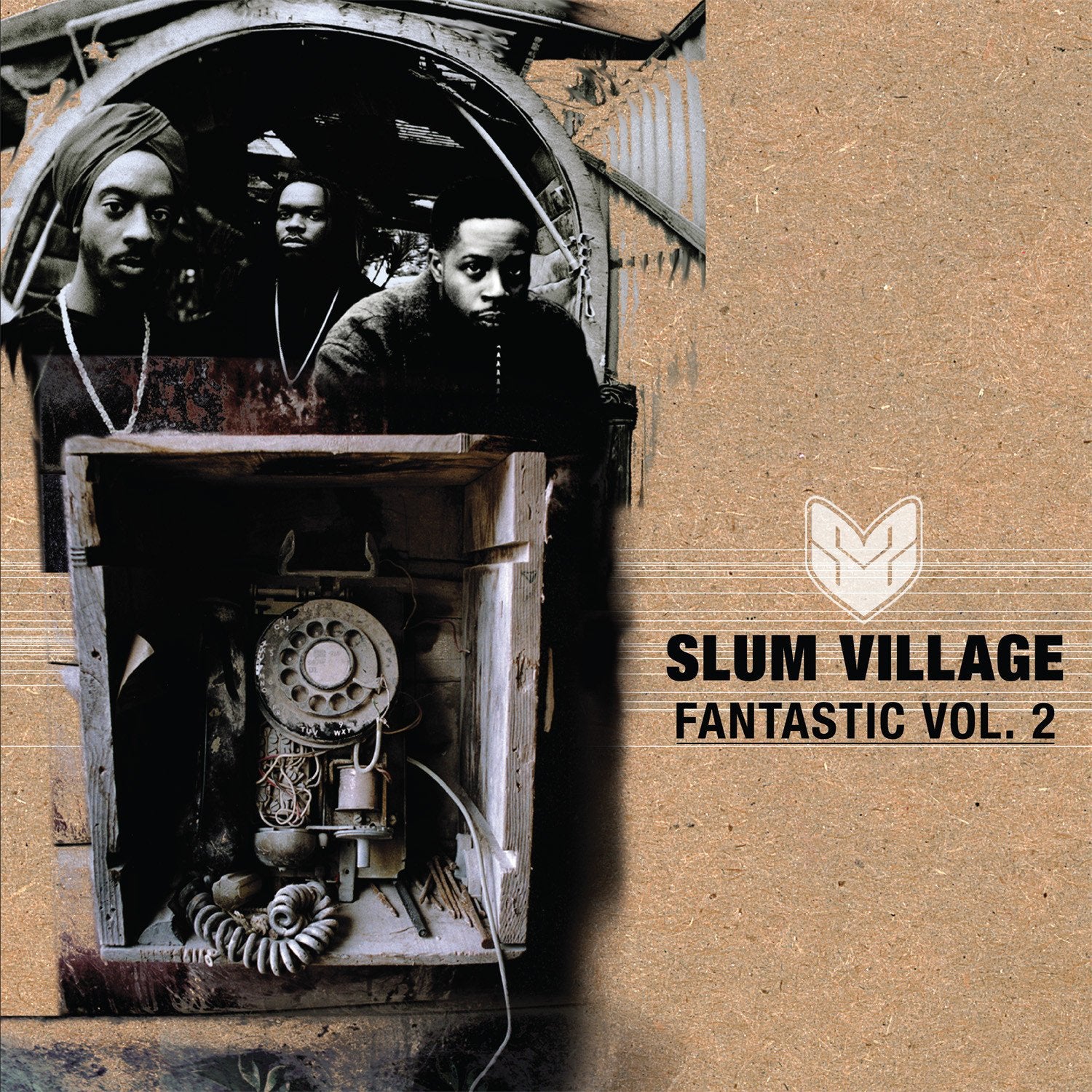 fantastic vol 2 slum village vinyl record on the jungle floor
