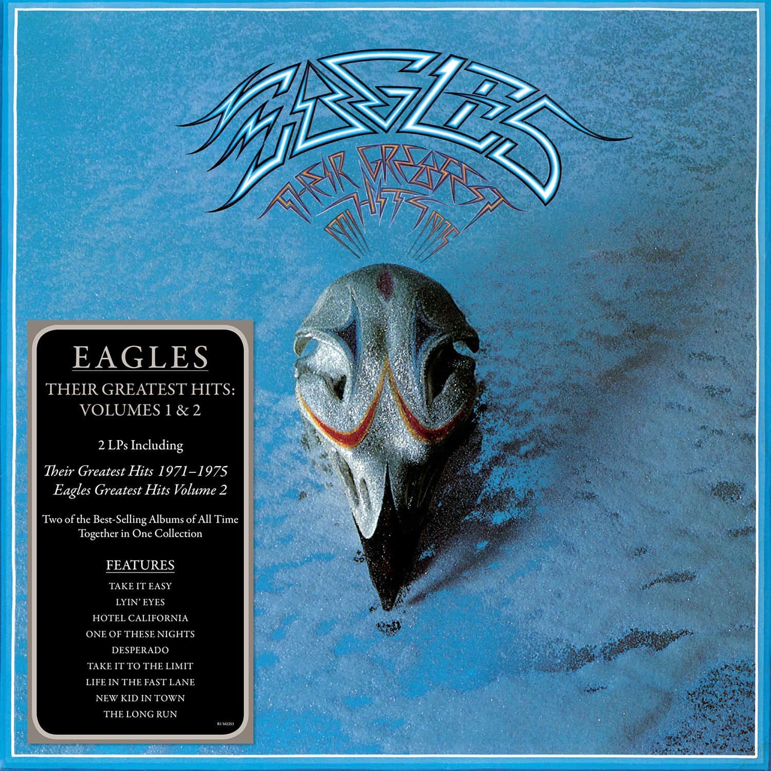 An image of the album EAGLES - THEIR GREATEST HITS VOLUMES 1 & 2