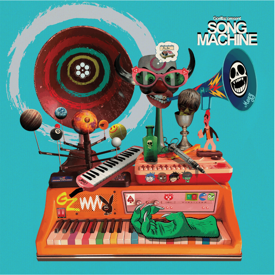 An image of the album GORILLAZ - SONG MACHINE, SEASON ONE: STRANGE TIMEZ