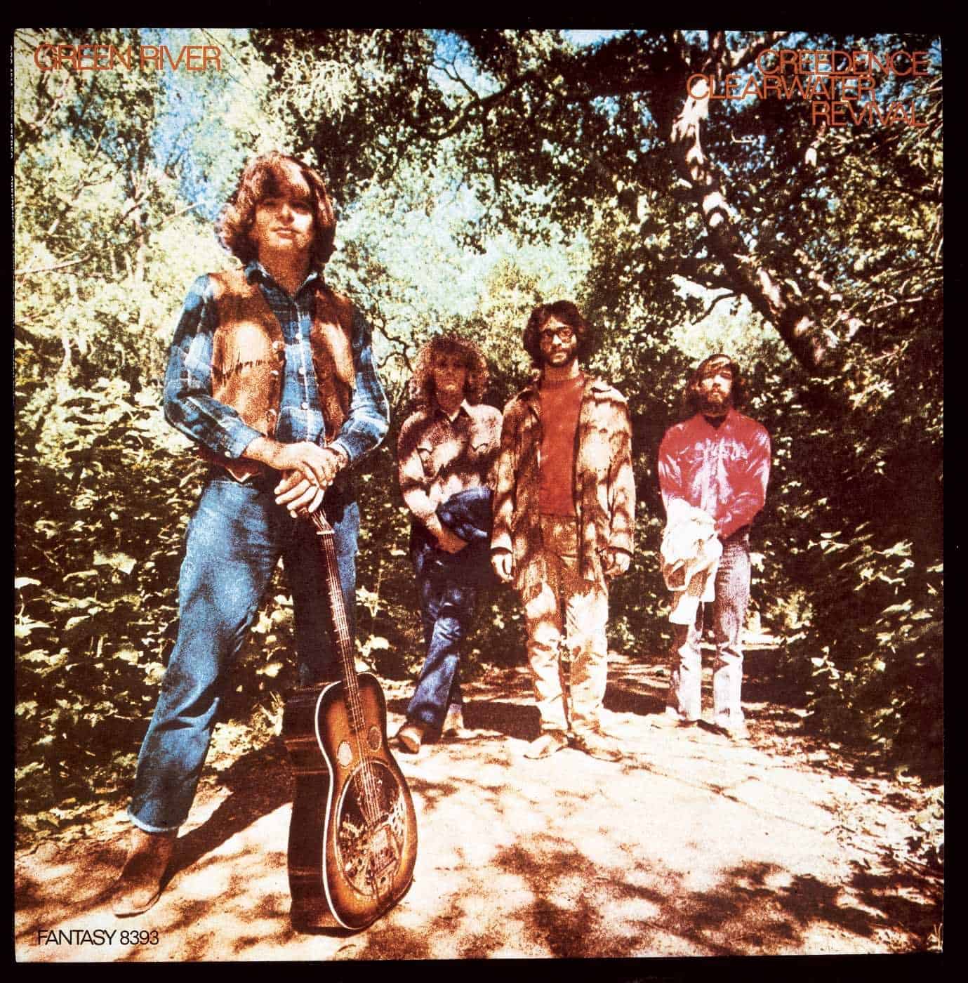 An image of the album CREEDENCE CLEARWATER REVIVAL - GREEN RIVER (1LP/ABBEY ROAD)