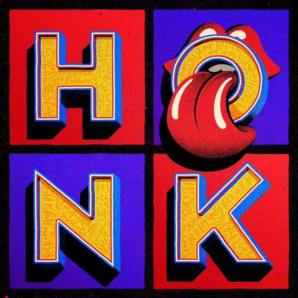 An image of the album THE ROLLING STONES - HONK