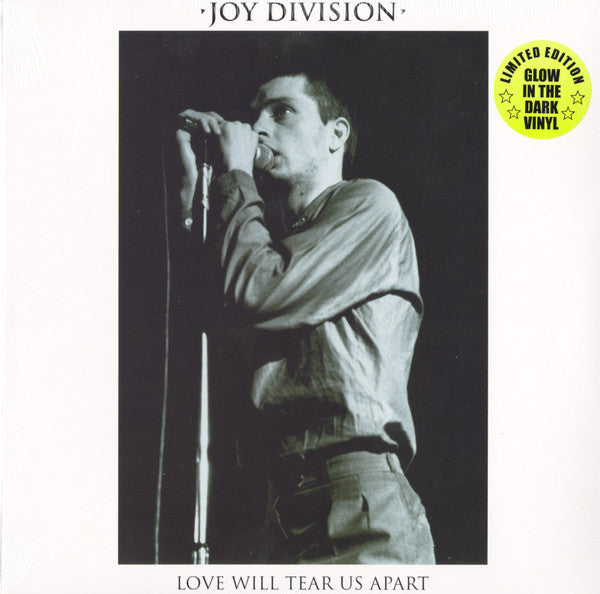 An image of the album Joy Division - Love Will Tear Us Apart (Limited Edition Glow In The Dark Vinyl)