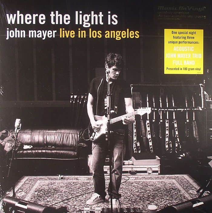 JOHN MAYER - WHERE THE LIGHT IS: JOHN MAYER LIVE IN LOS ANGELES (4LP BOXSET)