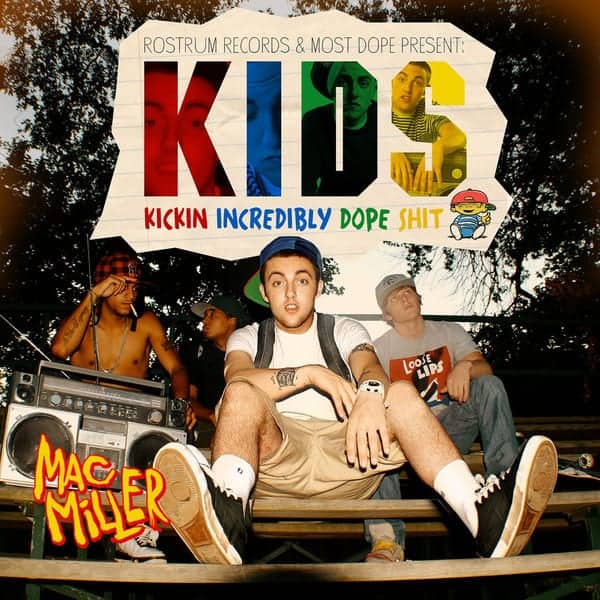 An image of the album MAC MILLER - K.I.D.S