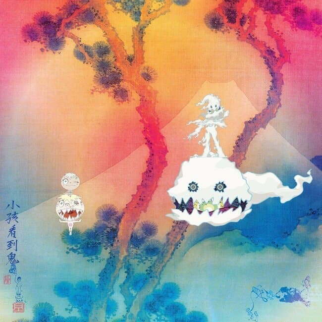 An image of the album KANYE WEST & KID CUDI - KIDS SEE GHOSTS (1LP)