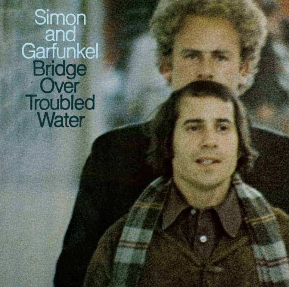 An image of the album SIMON AND GARFUNKEL - BRIDGE OVER TROUBLED WATER (1LP/MP3)