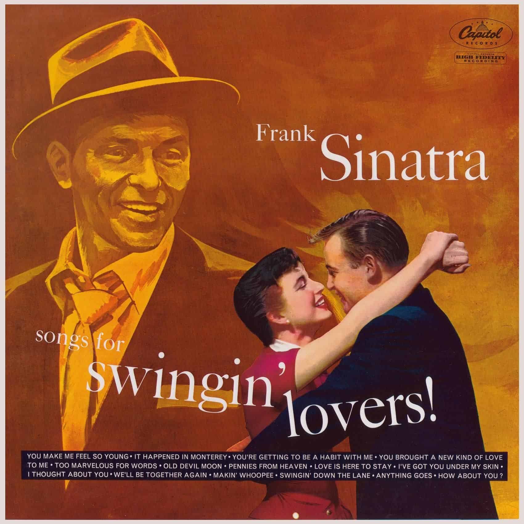 An image of the album FRANK SINATRA - SONGS FOR SWINGIN' LOVERS!