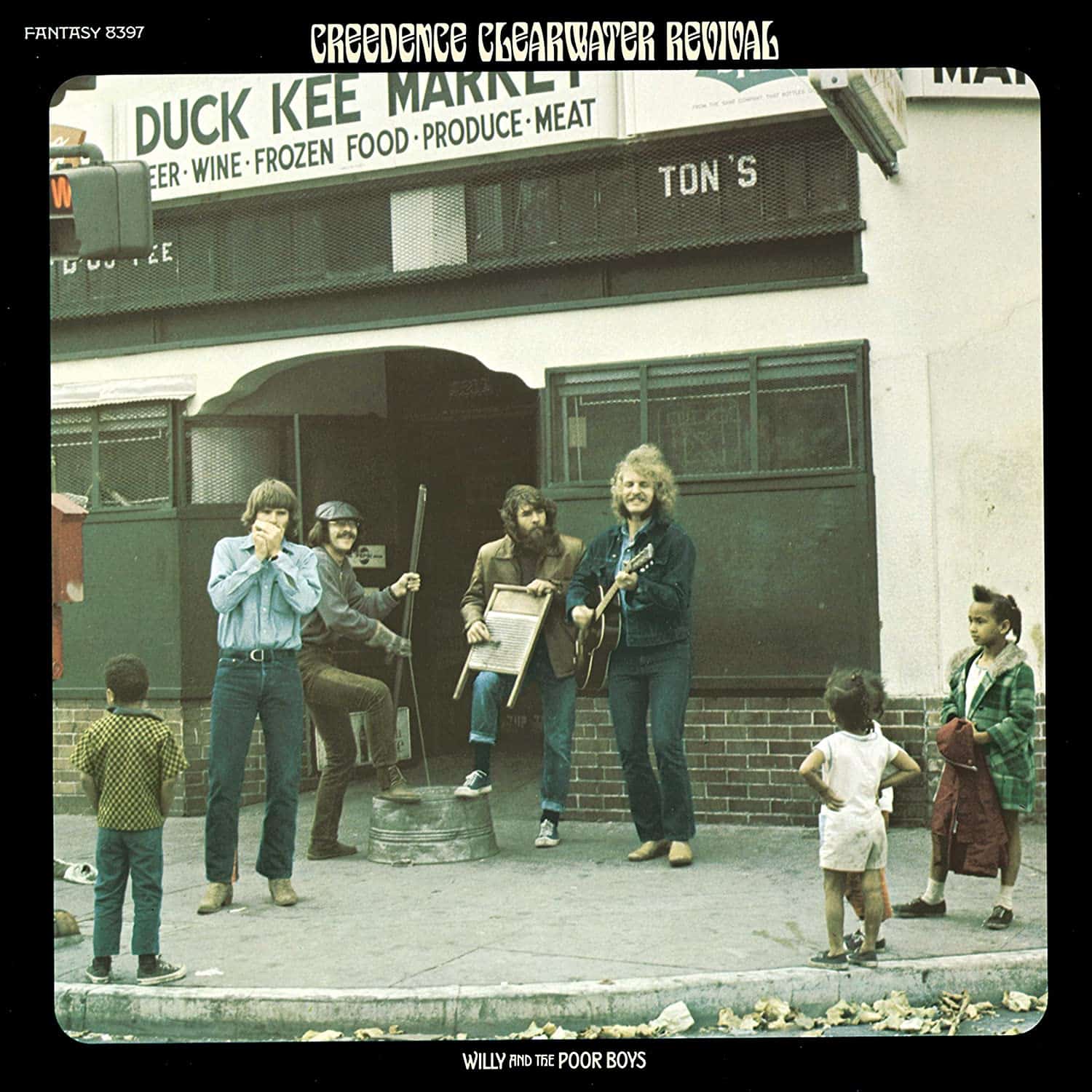 An image of the album CREEDENCE CLEARWATER REVIVAL - WILLY AND THE POOR BOYS